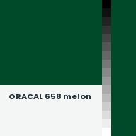 Color chip: ORACAL 658 melon