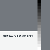 Color chip: ORACAL 752 storm grey