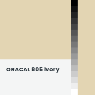 Color chip: ORACAL 805 ivory