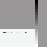 Color chip: ORACAL 908 aluminum metallic