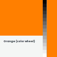 Color chip: Orange (color wheel)