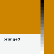 Color chip: orange3