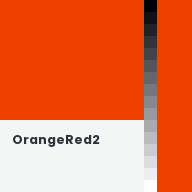Color chip: OrangeRed2