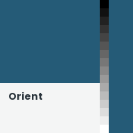 Color chip: Orient