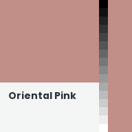 Color chip: Oriental Pink
