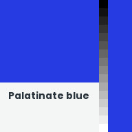 Color chip: Palatinate blue