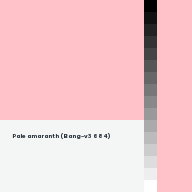 Color chip: Pale amaranth (Bang-v3 684)