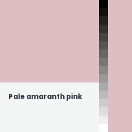 Color chip: Pale amaranth pink