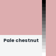 Color chip: Pale chestnut