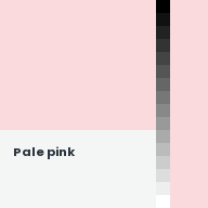 Color chip: Pale pink