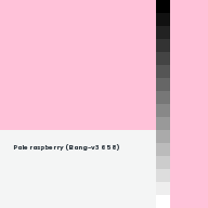 Color chip: Pale raspberry (Bang-v3 658)