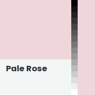 Color chip: Pale Rose