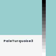 Color chip: PaleTurquoise3