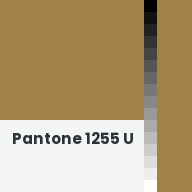 Color chip: Pantone 1255 U
