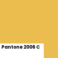 Color chip: Pantone 2006 C