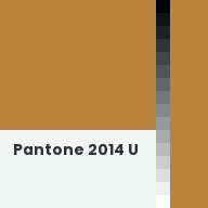 Color chip: Pantone 2014 U