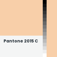 Color chip: Pantone 2015 C