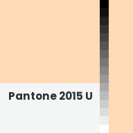 Color chip: Pantone 2015 U