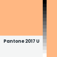Color chip: Pantone 2017 U