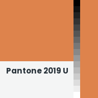 Color chip: Pantone 2019 U