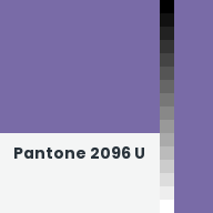 Color chip: Pantone 2096 U