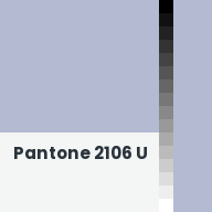 Color chip: Pantone 2106 U