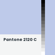 Color chip: Pantone 2120 C