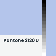 Color chip: Pantone 2120 U