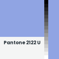 Color chip: Pantone 2122 U