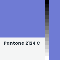 Color chip: Pantone 2124 C