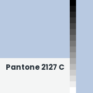 Color chip: Pantone 2127 C