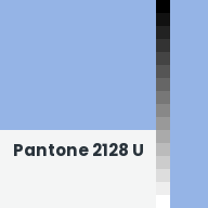 Color chip: Pantone 2128 U