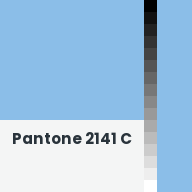 Color chip: Pantone 2141 C