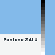 Color chip: Pantone 2141 U