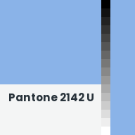 Color chip: Pantone 2142 U