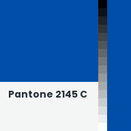 Color chip: Pantone 2145 C