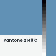 Color chip: Pantone 2148 C