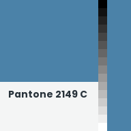 Color chip: Pantone 2149 C
