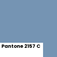 Color chip: Pantone 2157 C