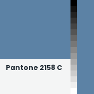 Color chip: Pantone 2158 C