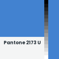Color chip: Pantone 2173 U