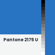 Color chip: Pantone 2175 U