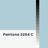 Color chip: Pantone 2204 C