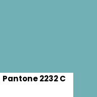 Color chip: Pantone 2232 C