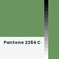 Color chip: Pantone 2264 C