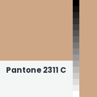 Color chip: Pantone 2311 C