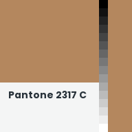 Color chip: Pantone 2317 C