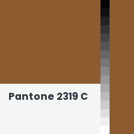 Color chip: Pantone 2319 C