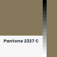 Color chip: Pantone 2327 C