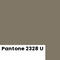 Color chip: Pantone 2328 U